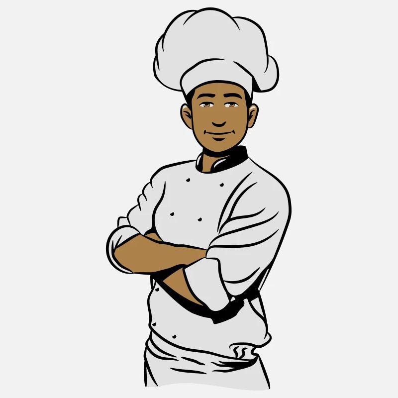 kochen koch kochmütze jung mann