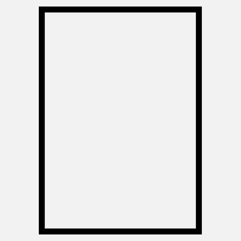 Mathématiques - icône rectangle
