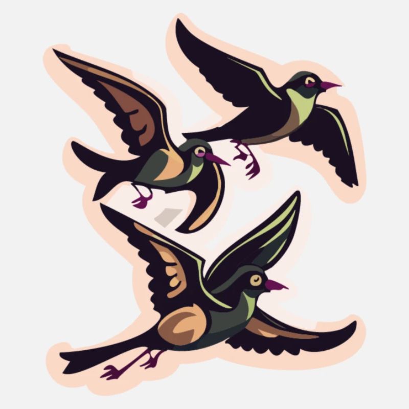 Vogelschwarm