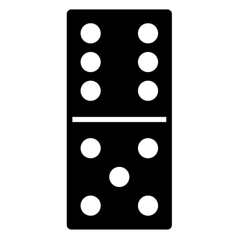 DOMINO STONE 6:5 - VARIABLE COLOR - VECTOR DESIGN!
