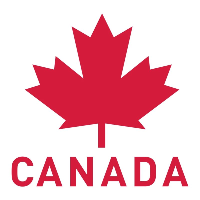 Canada Leaf einfarbig