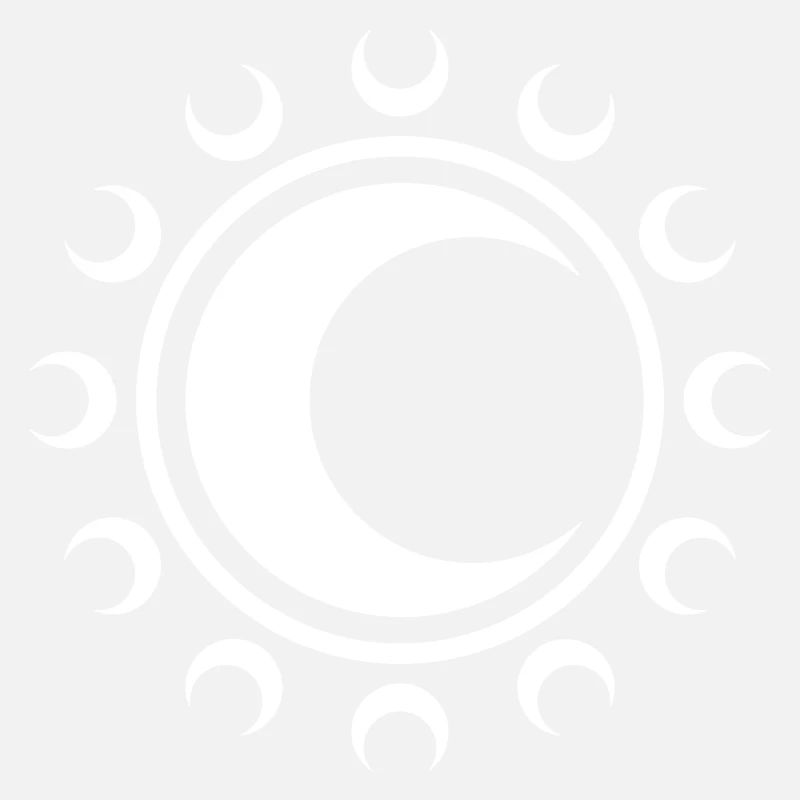 Moon Symbol Crescent Crescent