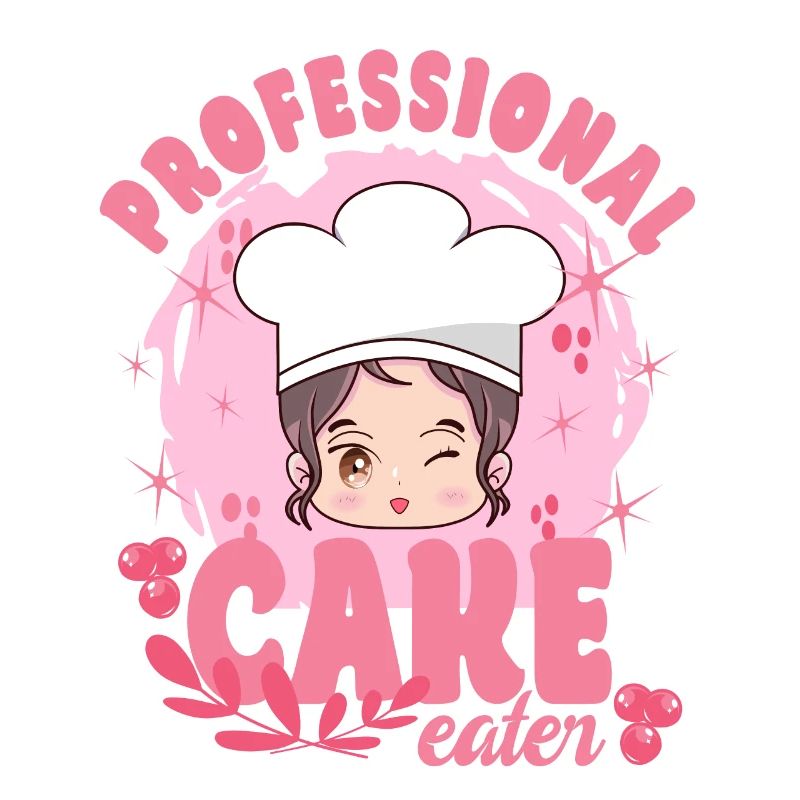 Cake Baker Professional Cake Eater Gift