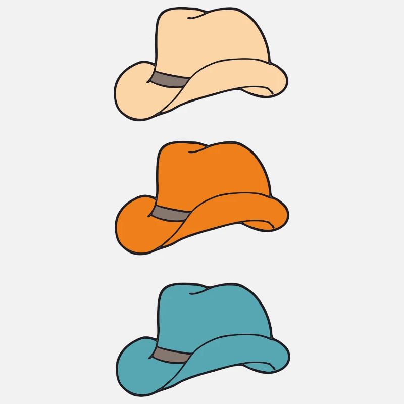 Three hats