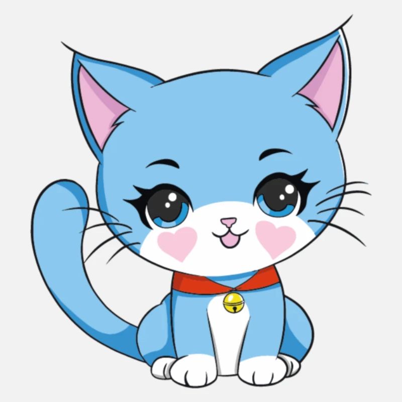 Chat Bleu Mignon