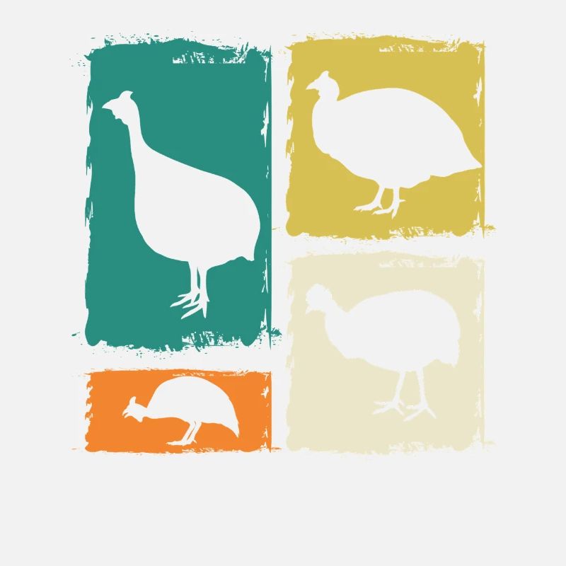Poules Coq Pintade