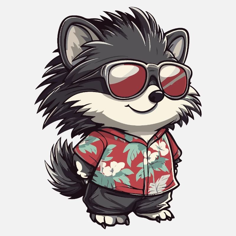 Hedgehog Comic Holiday