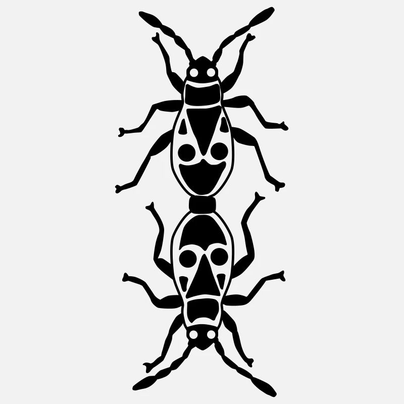 Couple Firebugs Black