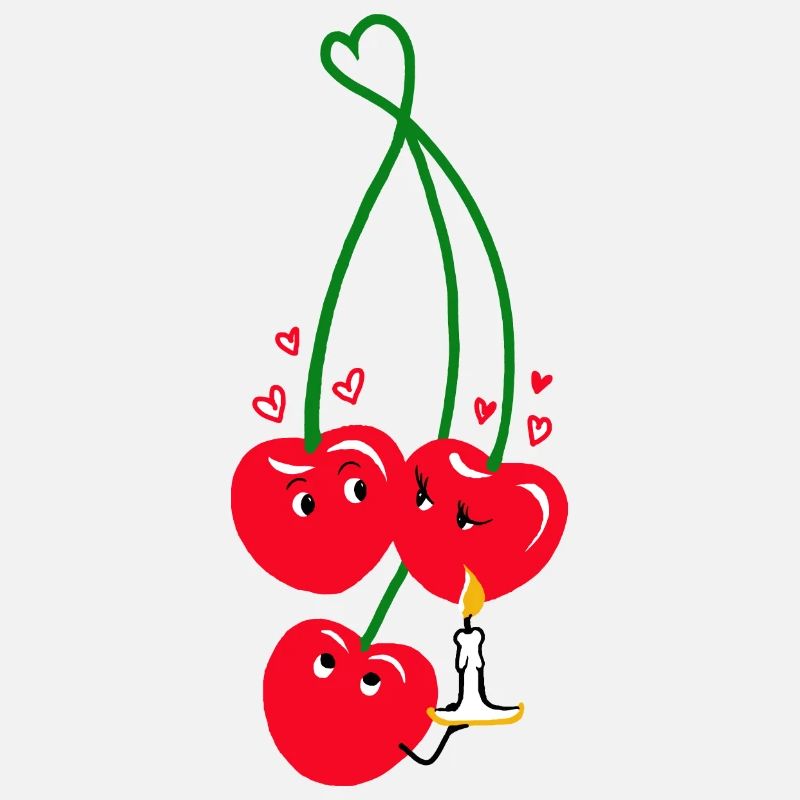 Trois cerises