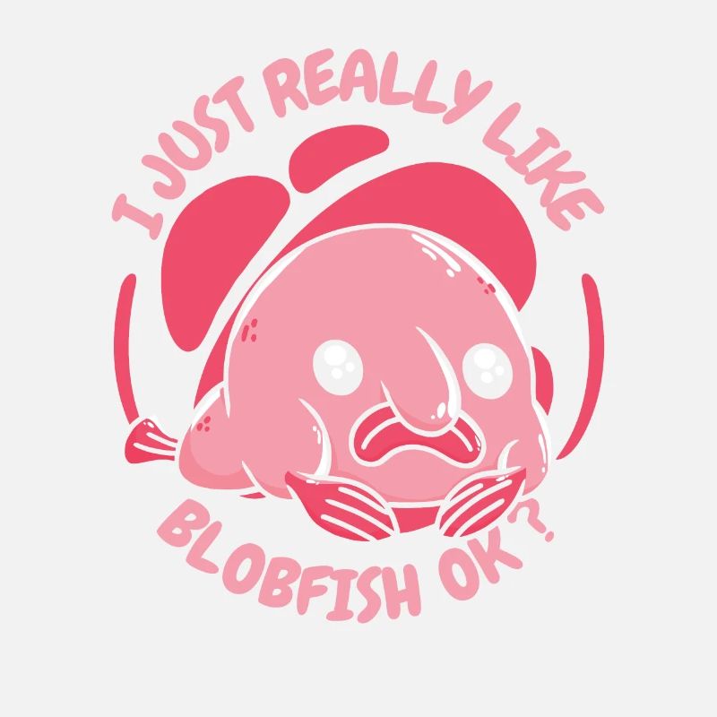 Blobfish Fish Funny Blob Blobby Blobfish