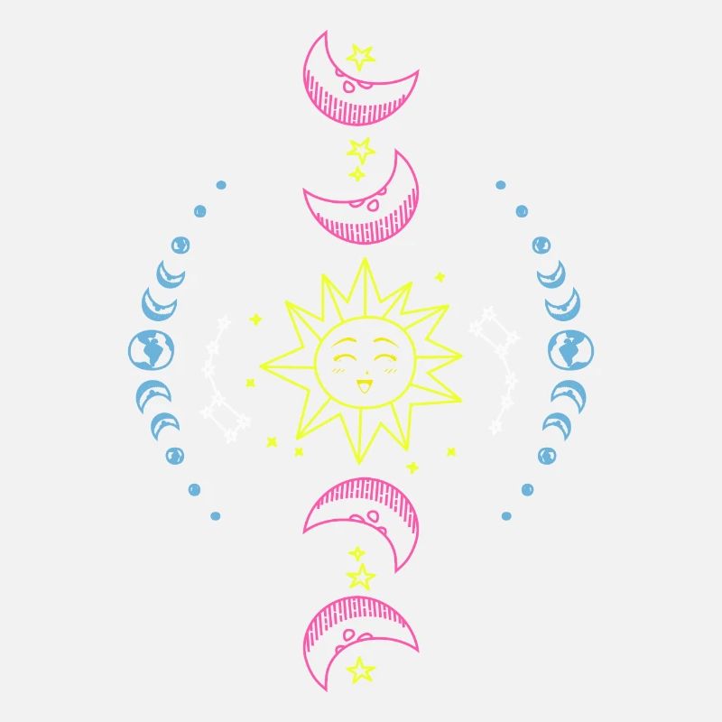Sun Moon and Earth