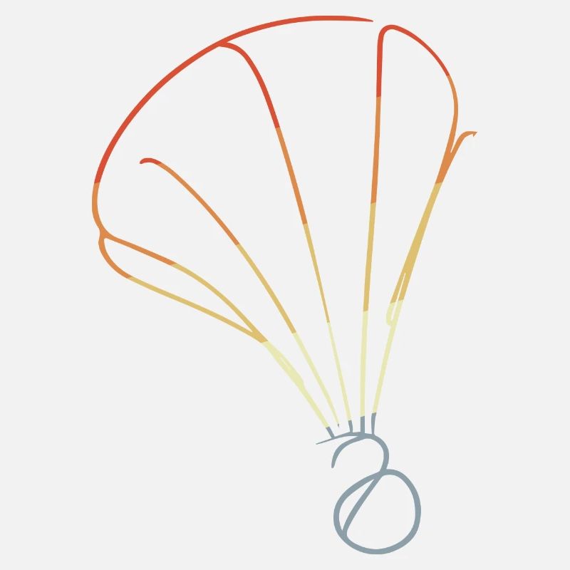 Retro Shuttlecock Sketch