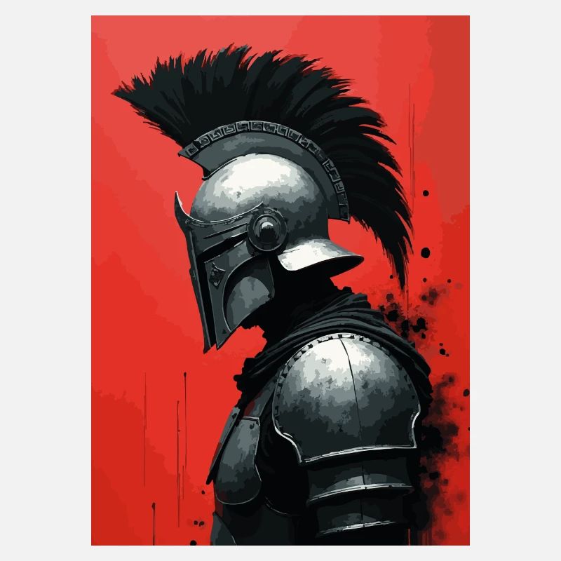 Spartan Warrior Red