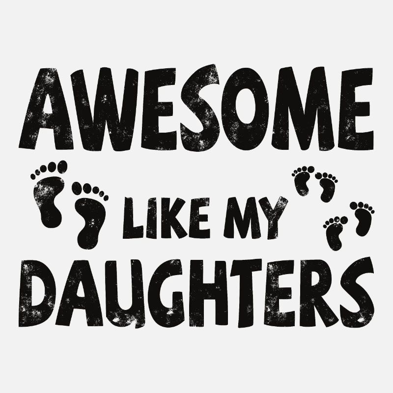 Génial comme mes 2 filles avec des empreintes de pas