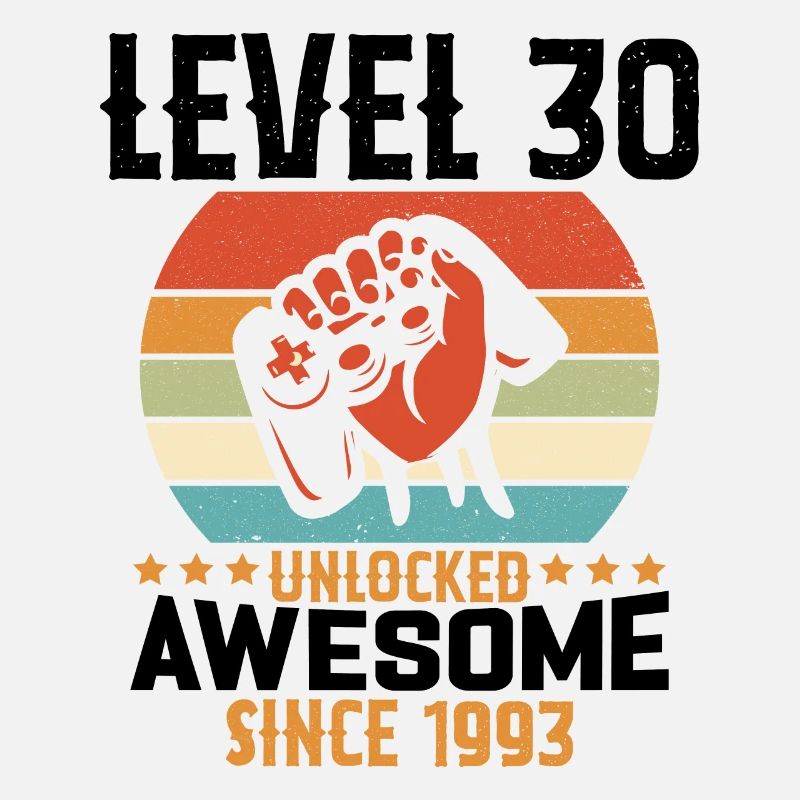 Level 30 Year Unlock Gaming Birthday Gift