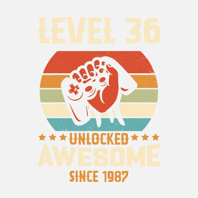 Level 36 complete 1987 Birthday Gift