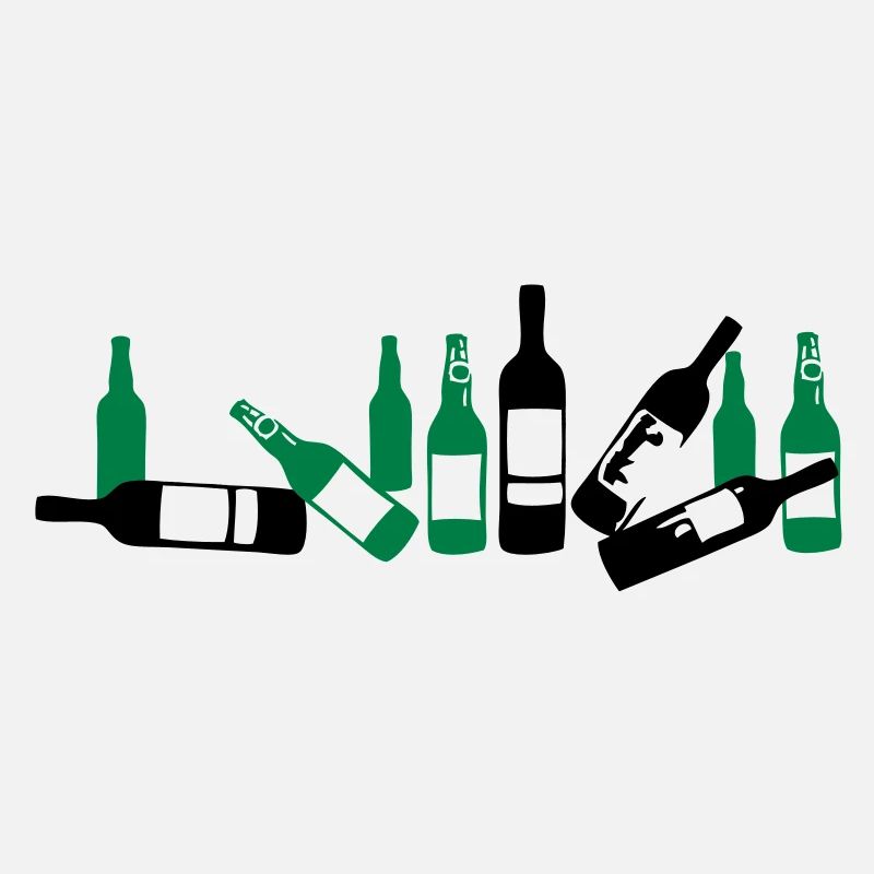 corpse piles bottle beer glass