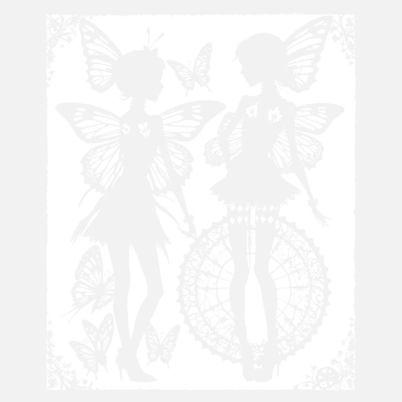 Fairycore Ästhetik Skelett Fee Goth Gothic G
