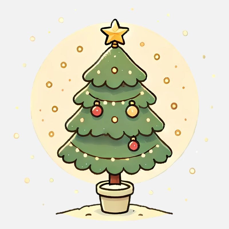 Believe in Magic Christmas Tree Design