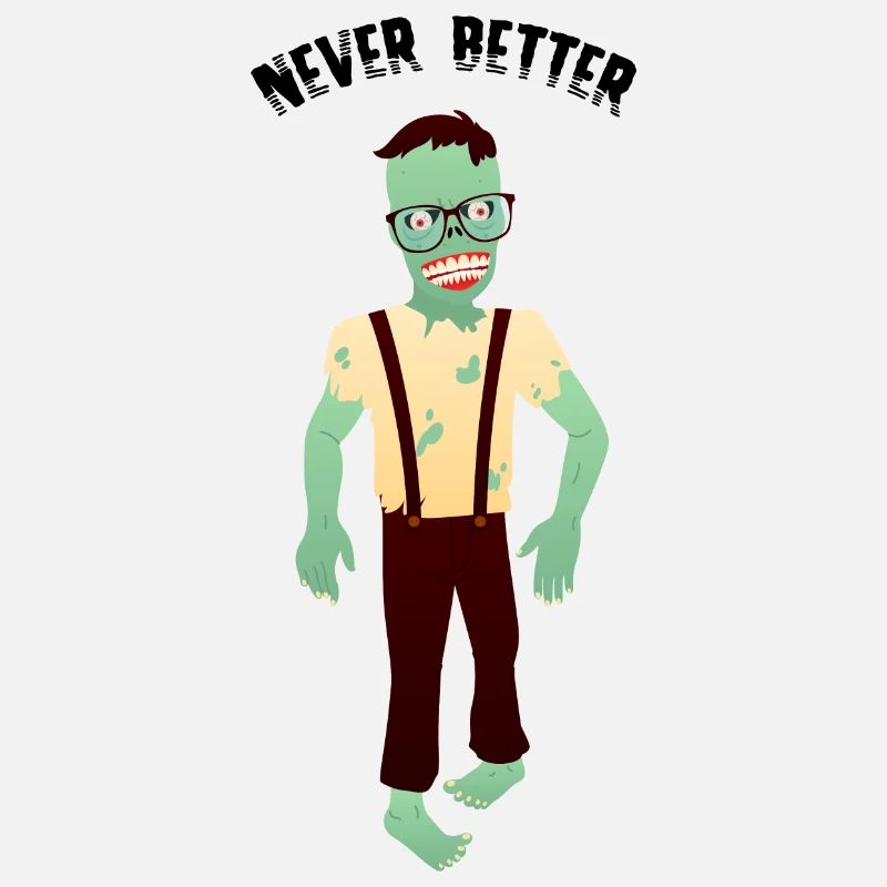 Never Better Zombie Halloween Kostüm