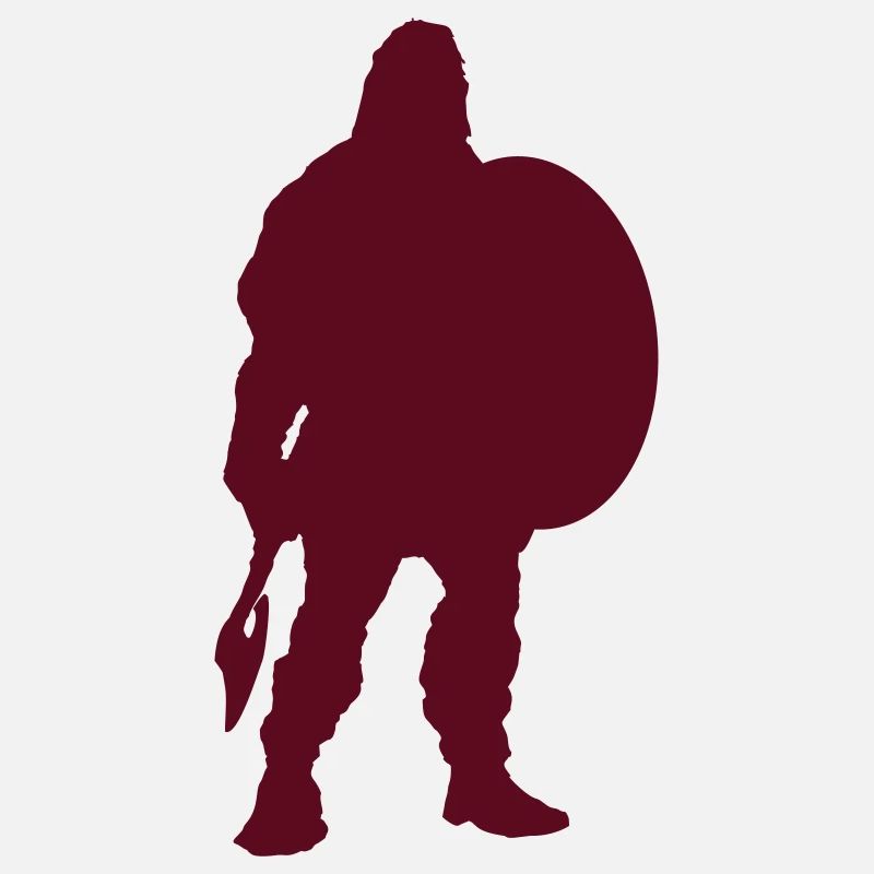 Wikinger Silhouette