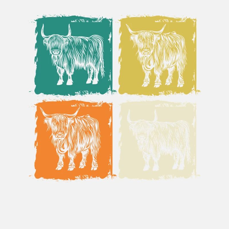 Cow Cattle Highland Cattle