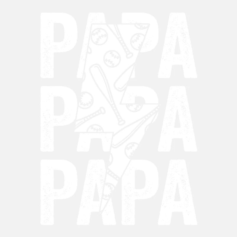 Joueur de baseball Papa Baseball