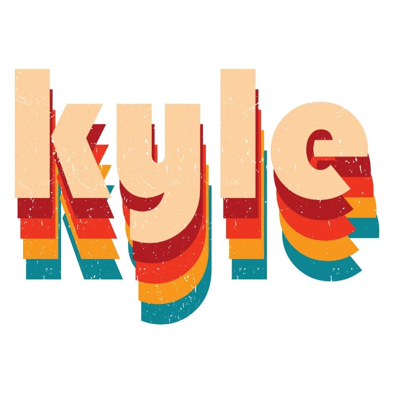Retro Kyle Name