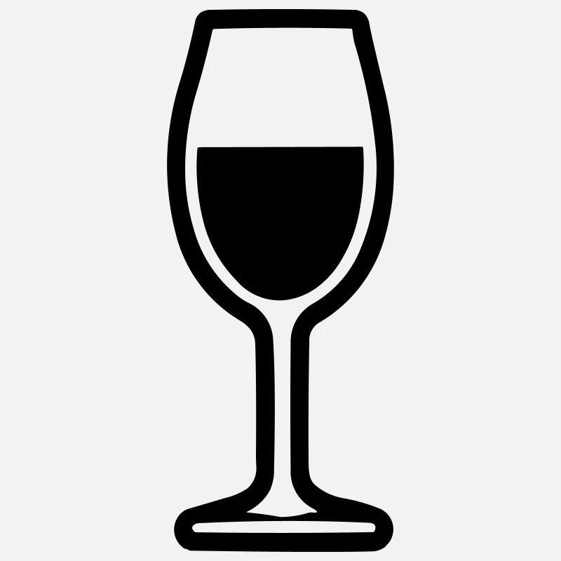 Einfaches Trinkglas