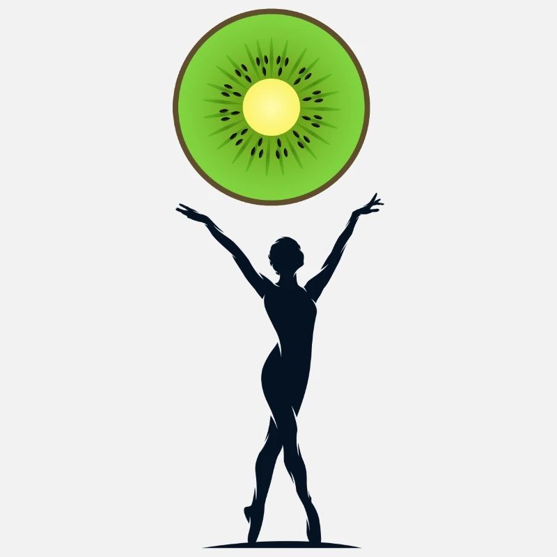 Dancing Dancer dances KIWI-TANZ Swinging a leg