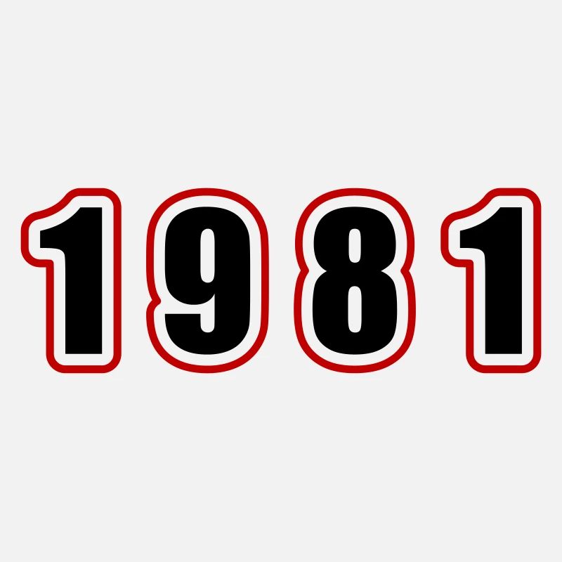 1981 Jahr Geburtstag