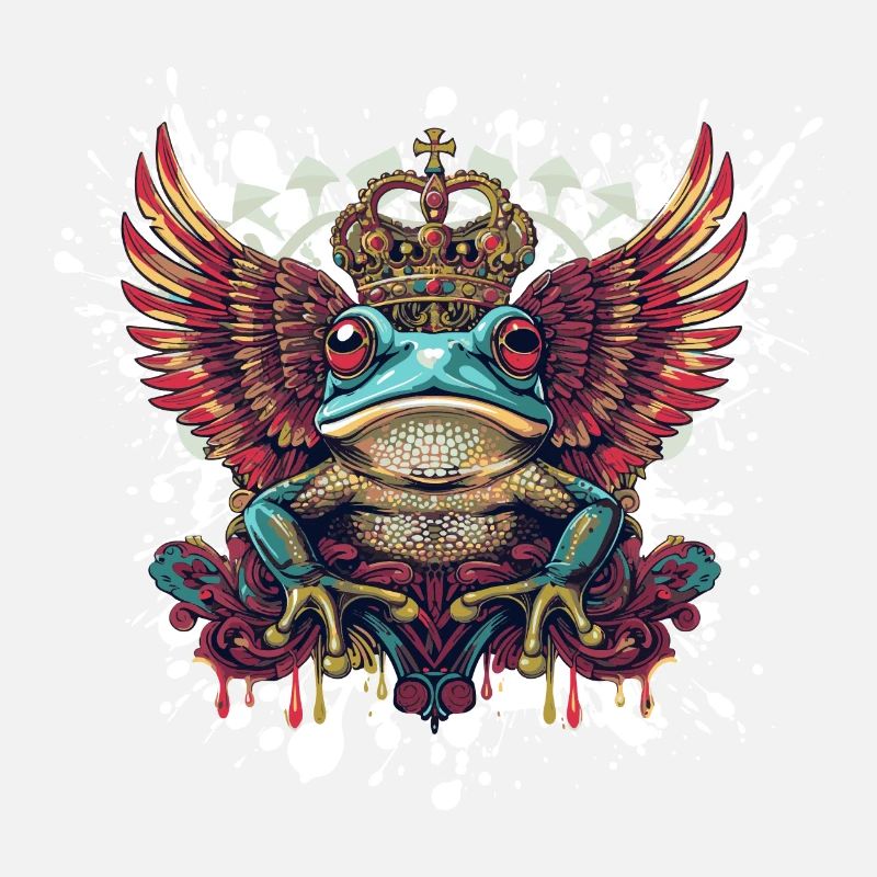 Frosch Bunt