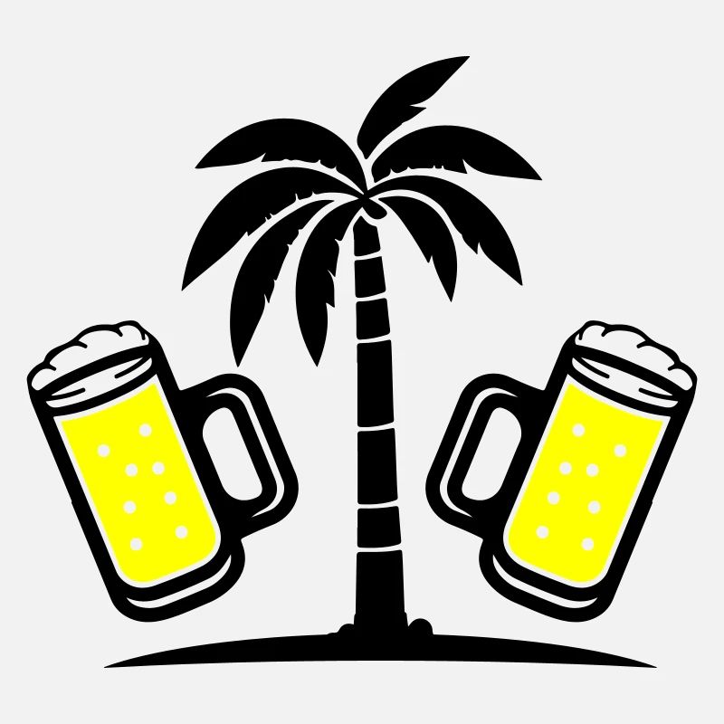 Bier Palmen Urlaub
