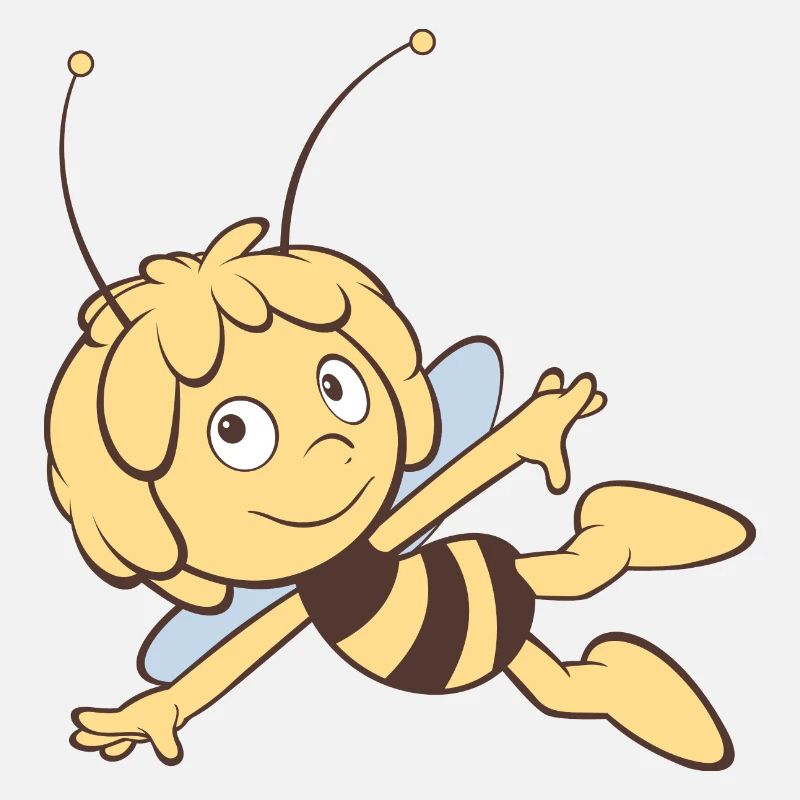 Maya The Bee Flying Retro