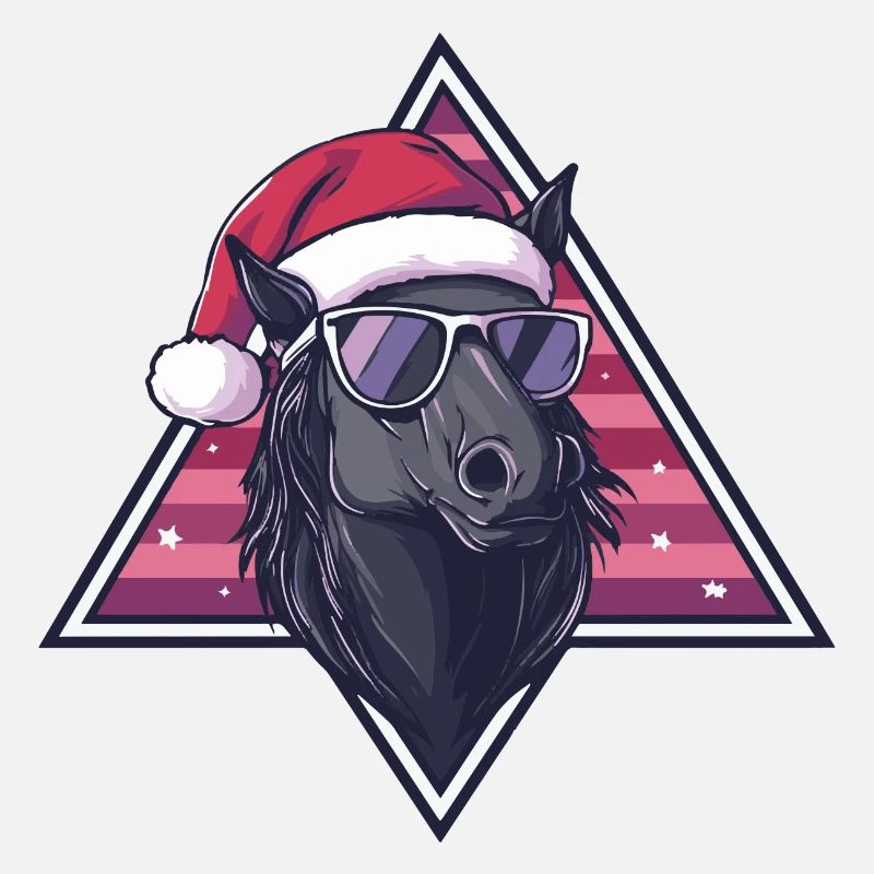 Cheval Noël Cool