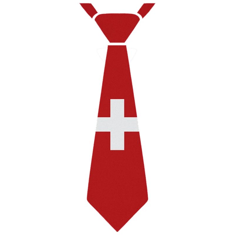 Cravate suisse – Conception du drapeau