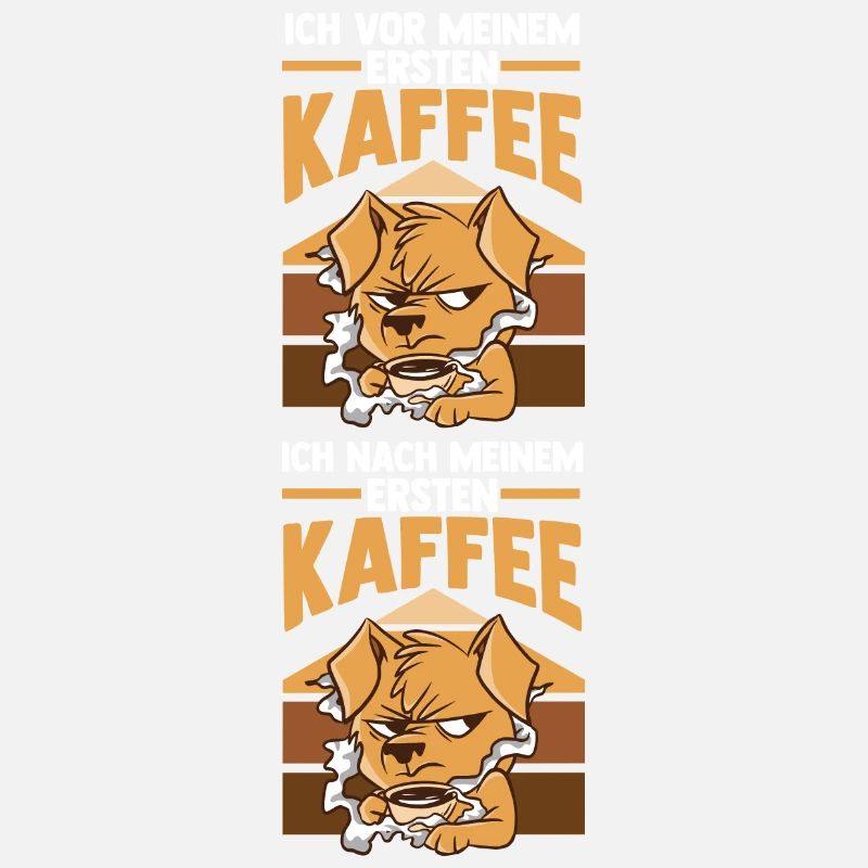 Hund Ich Vor Meinem Ersten Kaffe