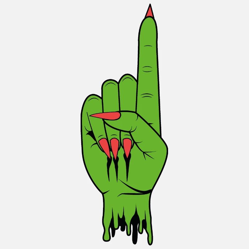 SpaceHoop - Green Hand