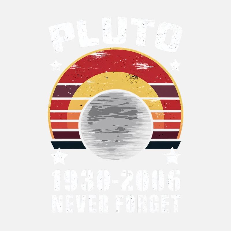 Pluto 1930-2006 Never Forget Retro