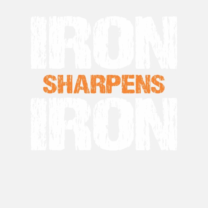 Iron Sharpens Iron Christian Workout Iron