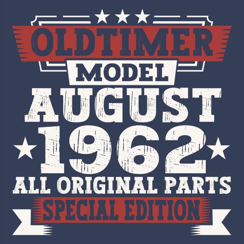 Oldtimer August 1962 60. Geburtstag Geschenk Fun