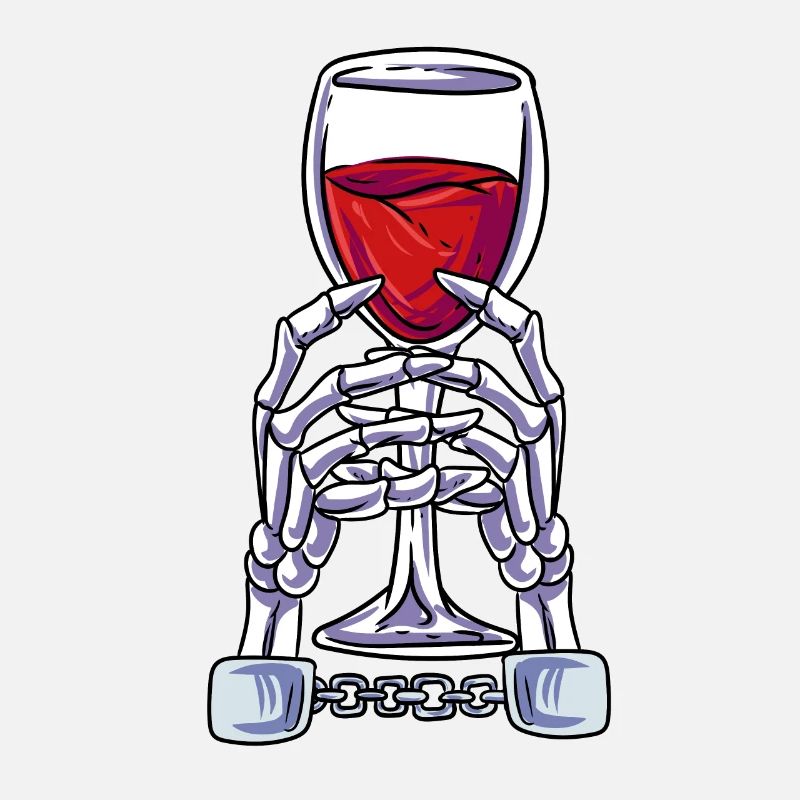 Squelette de vin