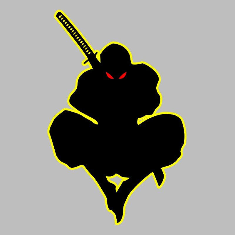 Dark Ninja Warrior Ninja Shadow Ninja Lover