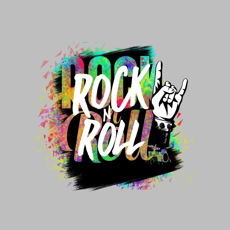 Explosion de couleurs Rock n Roll