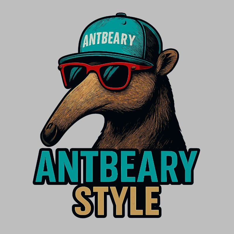 Dessin animé de Fourmilier style Antbeary
