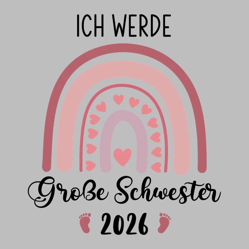 Ich Werde Große Schwester 2026 Regenbogen
