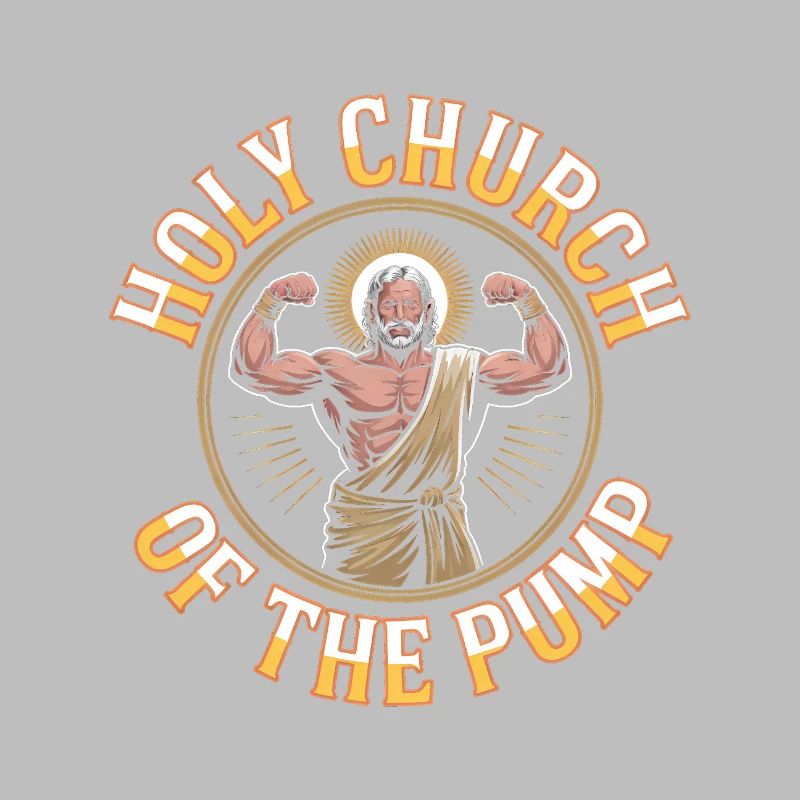 Sanctifiés soient tes gains - Funny Jesus Gym Meme