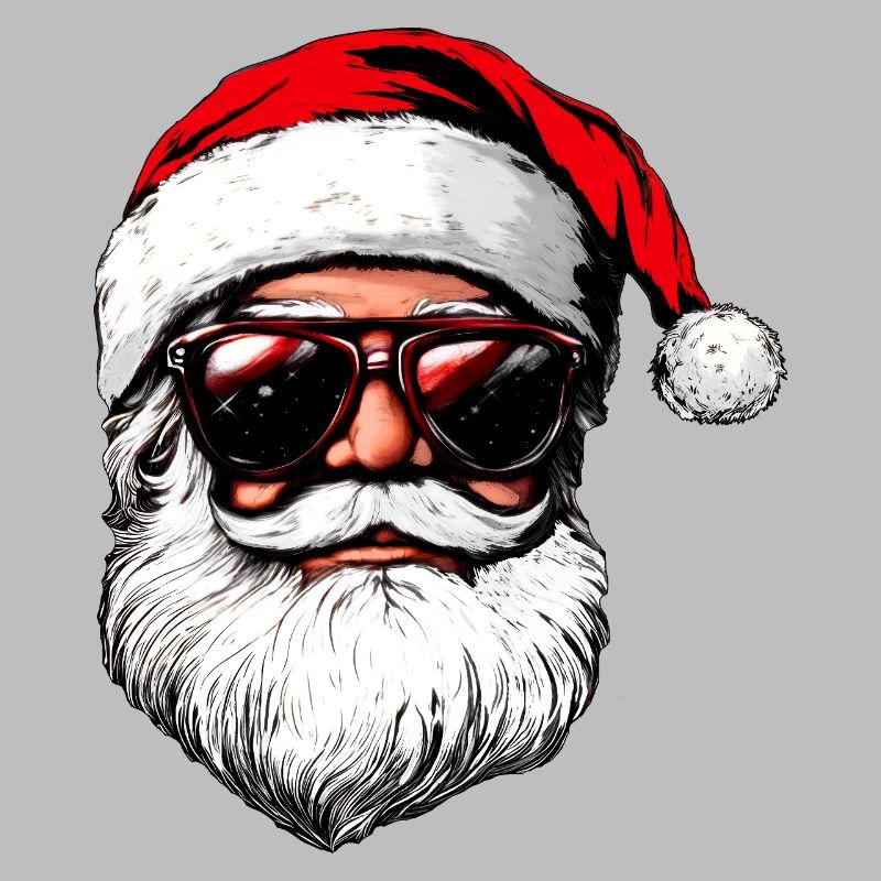 Cooler Weihnachtsmann