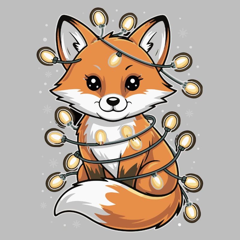 Lichterfuchs in the winter magic fox