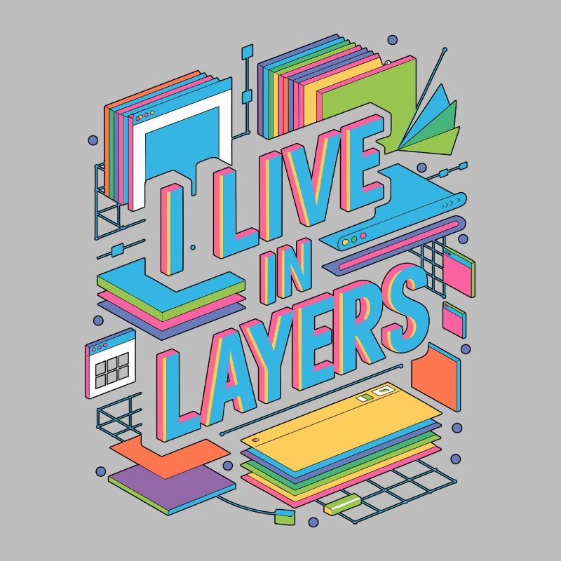 Graphic Designer I Live In Layers Visual Designer